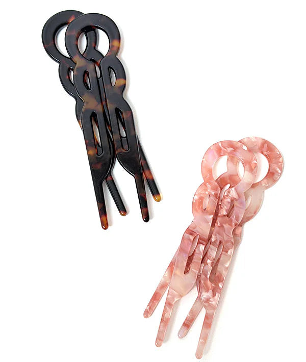 Covet Dance Bun & Done French Hair Clips