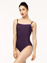 Eleve Dancewear Helena Eggplant Camisole Leotard