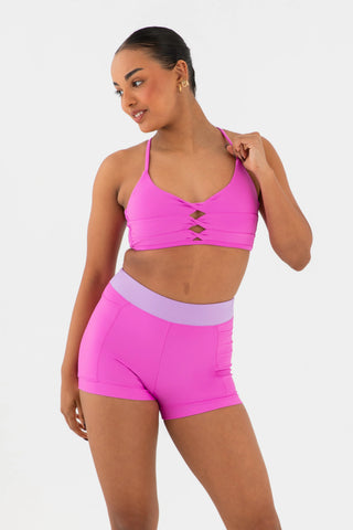 Every Turn Feel the Beat Crop Top / Level Up Short Set