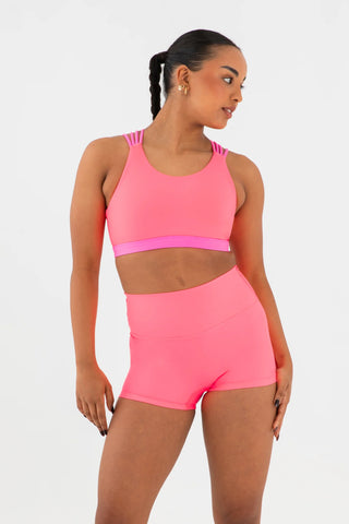 Every Turn Fun & Games Reversible Crop Top / Youthful Short Set