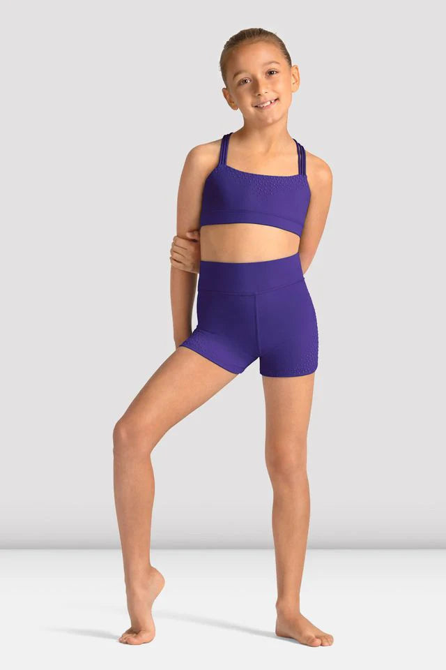 Mirella M90006C Celestia High Waist Printed Short