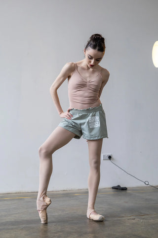 Barre Trash Trash Bag Shorts