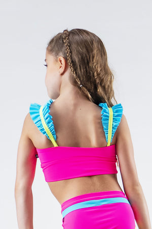 Daroch Joy Top & Magic Brief Neon Pink SET