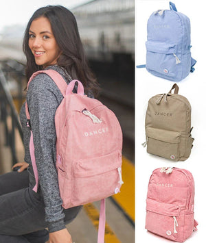 Covet Corduroy Dancer Backpack