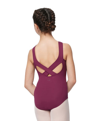 Lulli Dancewear LUB274C Girls Criss Cross Tank Leotard Abel