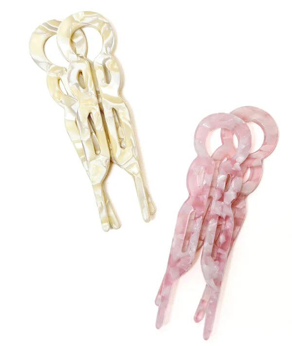 Covet Dance Bun & Done French Hair Clips