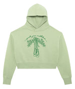 Covet Pointe Your Mistletoes Crop Hoodie