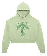 Covet Pointe Your Mistletoes Crop Hoodie