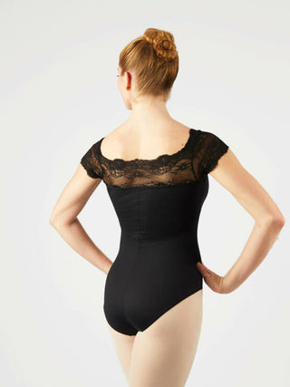 Gaynor Minden Sarabande Cap Sleeve Leotard