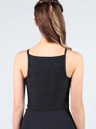 Suffolk 2834A Macaron Square Neck Camisole Adult Leotard