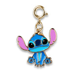 CHARM IT! LAS01C7 Gold Swivel Stitch Charm