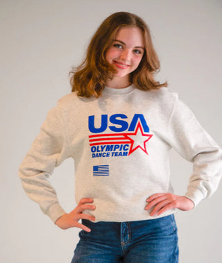 Covet Dance USA Olympic Dance Team Crewneck Sweatshirt