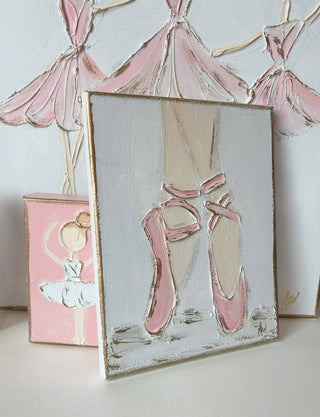 Coddiwomple Ballet Slippers 8x10 Canvas Print