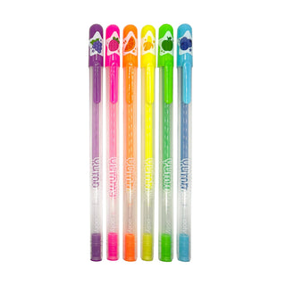 Yummy Yummy: Scented Neon Gel Pens (Set of 6)