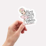 Ballerina Sticker, Bottle Sticker, Laptop Stickers - Fanci Footworks