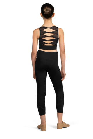 BLOCH M1250C TWIST DTL CROP TOP - Fanci Footworks