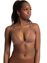 Capezio 3777W Deep Neck Clear Back Bra - Fanci Footworks