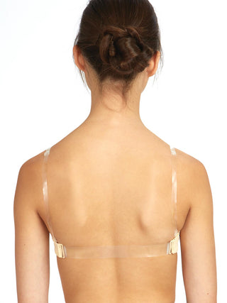 CAPEZIO STRP3 CLEAR BACK STRAP - Fanci Footworks