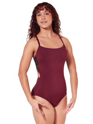 Capezio F12400W Ornate Romance Charisma Cami Criss Cross Back Leotard