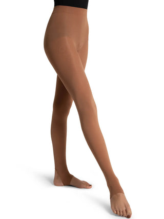 Capezio 1961 Ultra Soft™ Self Knit Waistband Stirrup Tight