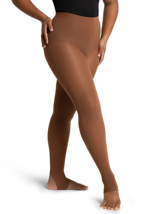 Capezio 1961 Ultra Soft™ Self Knit Waistband Stirrup Tight