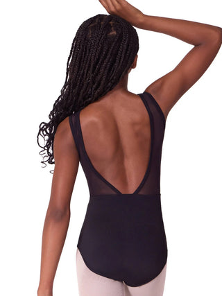 Capezio EL106T Soft Elegance Asymmetrical Boatneck Leotard - Tween