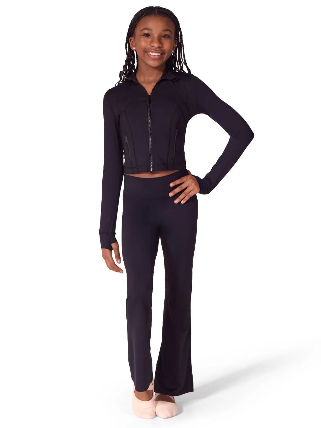 Capezio EL111T Soft Elegance Athletic Dance Jacket