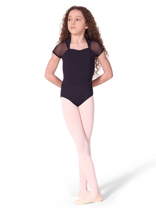 Capezio EL108T Soft Elegance Corset Short Sleeve Leotard - Tween