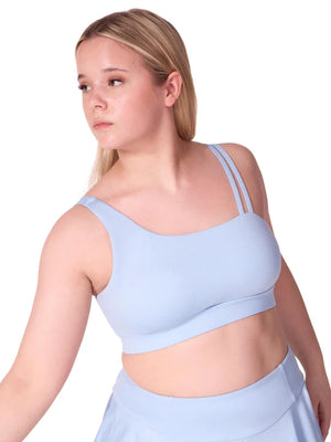 Capezio SE2017C Asymmetric Double Strap Bra