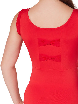 Capezio F12422C Take a Bow Ribbon Tank Leotard