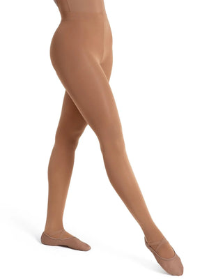 Capezio 1916 Ultra Soft Self Knit Waistband Transition Tight