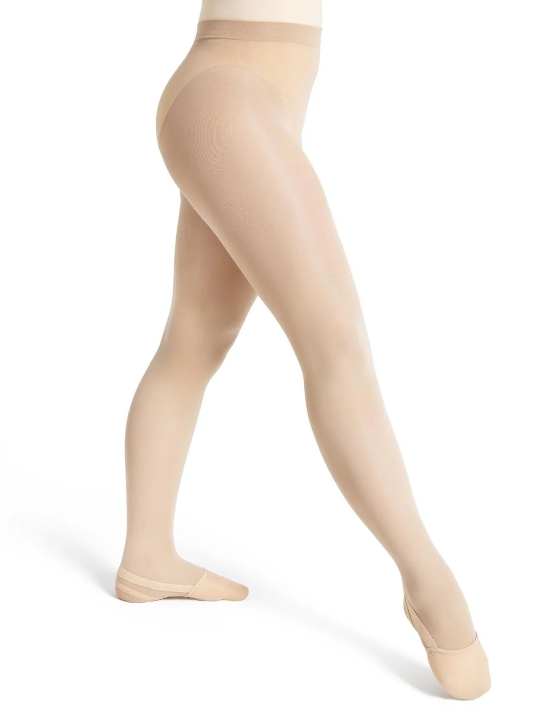 Capezio 1916 Ultra Soft Self Knit Waistband Transition Tight