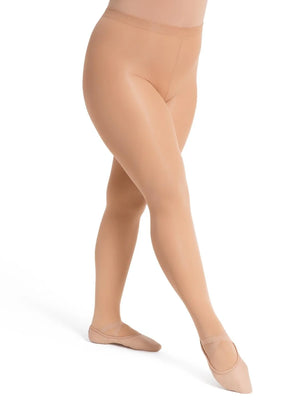 Capezio 1916 Ultra Soft Self Knit Waistband Transition Tight