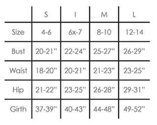 Suffolk 2829C Lily Bateau Neck Child Leotard