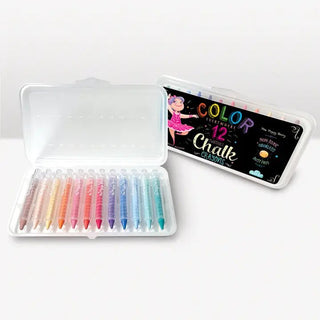 Color Everywhere Twistable Chalk Crayons | Pretty Ballerinas - Fanci Footworks