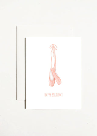 Happy Birthday - Ballet Slippers