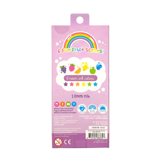 Yummy Yummy: Scented Neon Gel Pens (Set of 6)