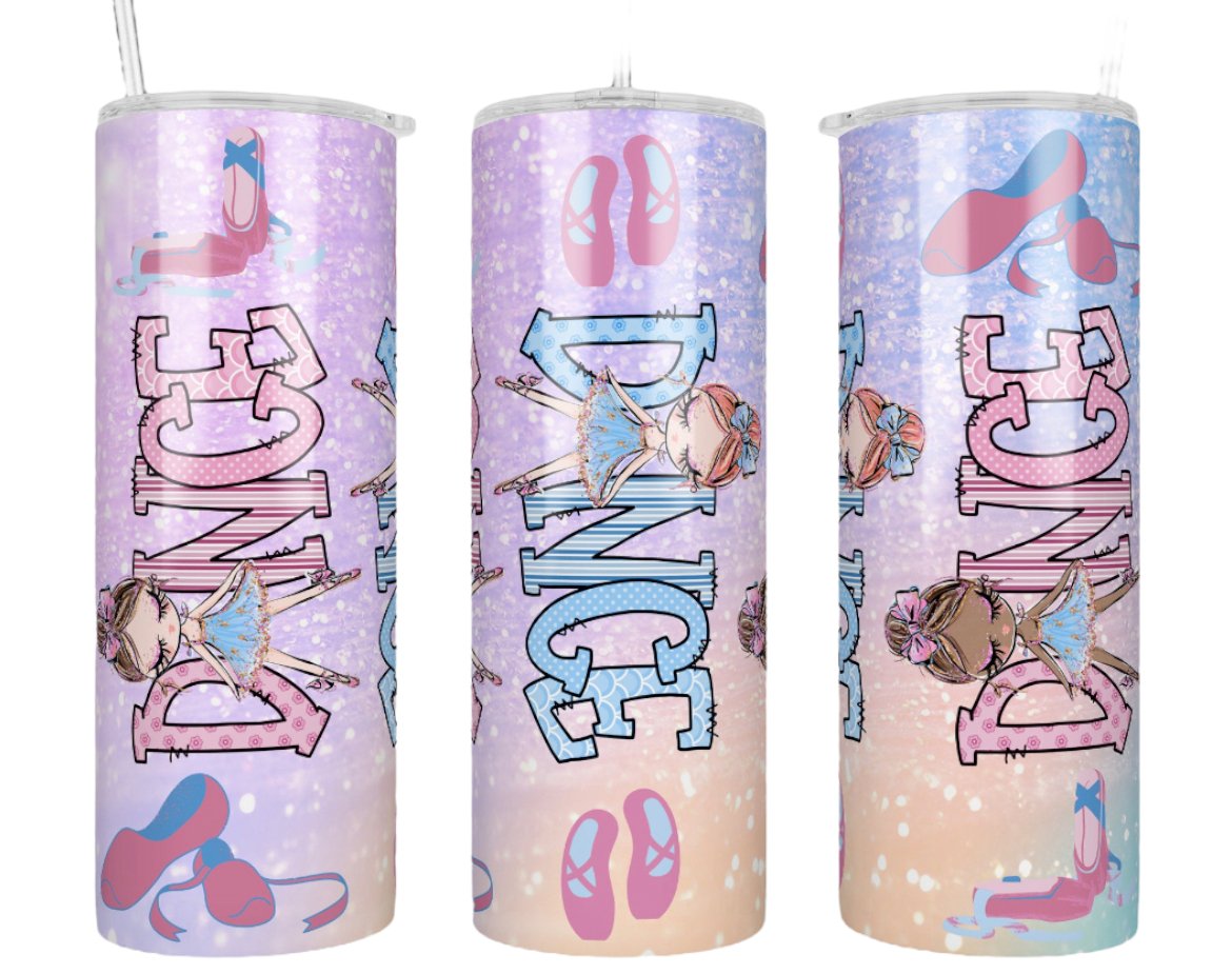 Dance Ballet 20 oz Tumbler Dance Studio - Fanci Footworks