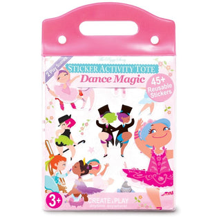 Dance Magic Sticker Activity Tote - Fanci Footworks