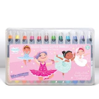 Dancing Star Glitter Doodle Gel Crayons - Fanci Footworks