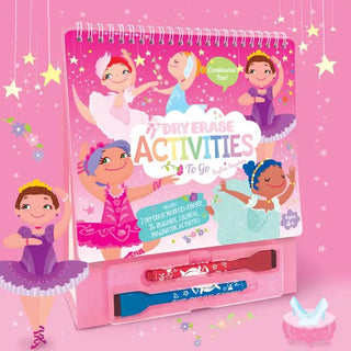 Dry Erase Activities To Go- Pretty Ballerinas - Fanci Footworks