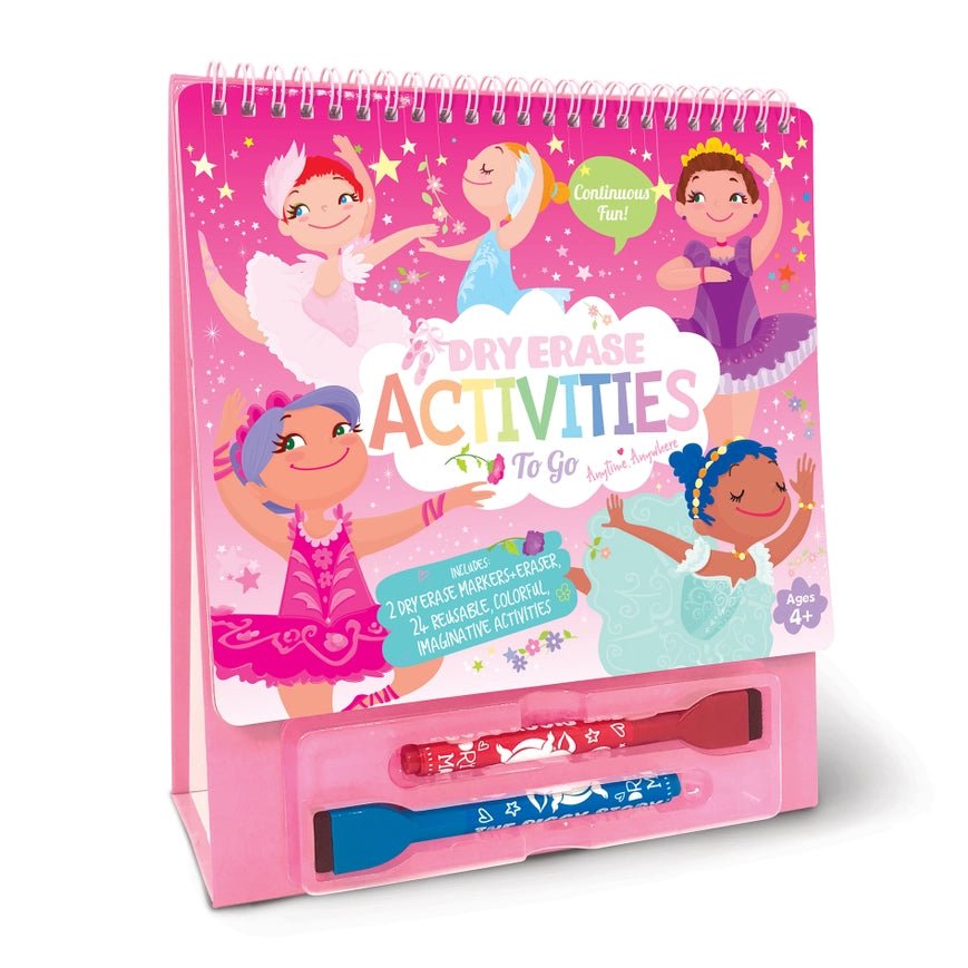 Dry Erase Activities To Go- Pretty Ballerinas - Fanci Footworks