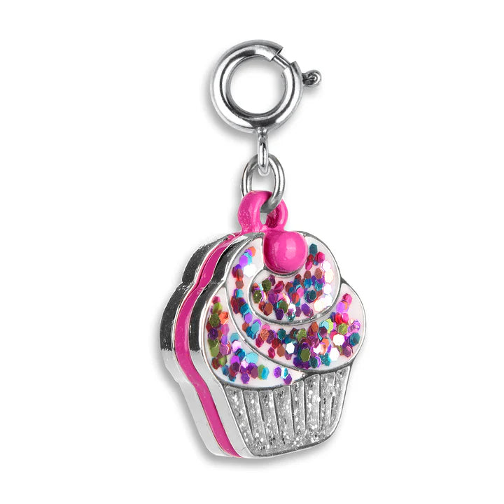 CHARM IT! CICC1314 Glitter Cupcake Charm