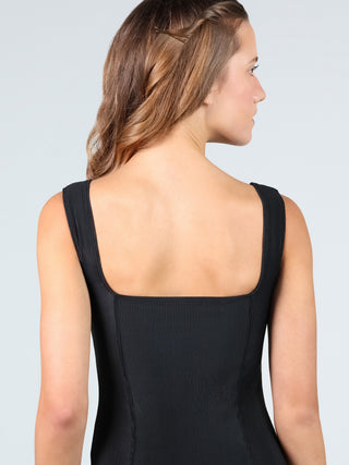 Suffolk 2825A Masterclass Square Neck Tank Adult Leotard