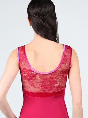 Suffolk 2862A Venice Pinch Front Tank Adult Leotard