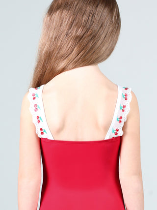 Suffolk 2877C Shirley Pinch Front Camisole Child Leotard