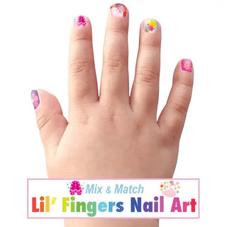 Lil' Fingers Nail Art | Pretty Ballerinas Nail Stickers - Fanci Footworks