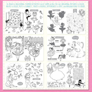 Little Book of Big Fun Activity Book | Pretty Ballerinas - Fanci Footworks