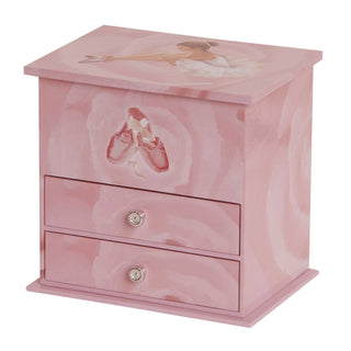 Mele and Co Casey Girl's Musical Ballerina Jewelry Box - Fanci Footworks