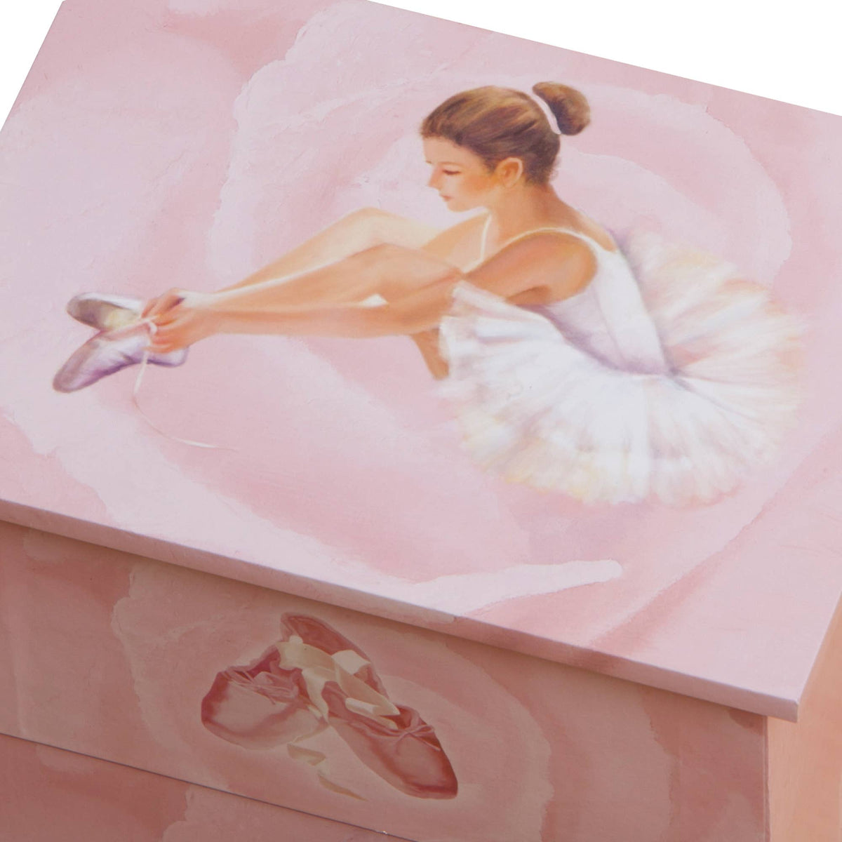 Mele and Co Casey Girl's Musical Ballerina Jewelry Box - Fanci Footworks